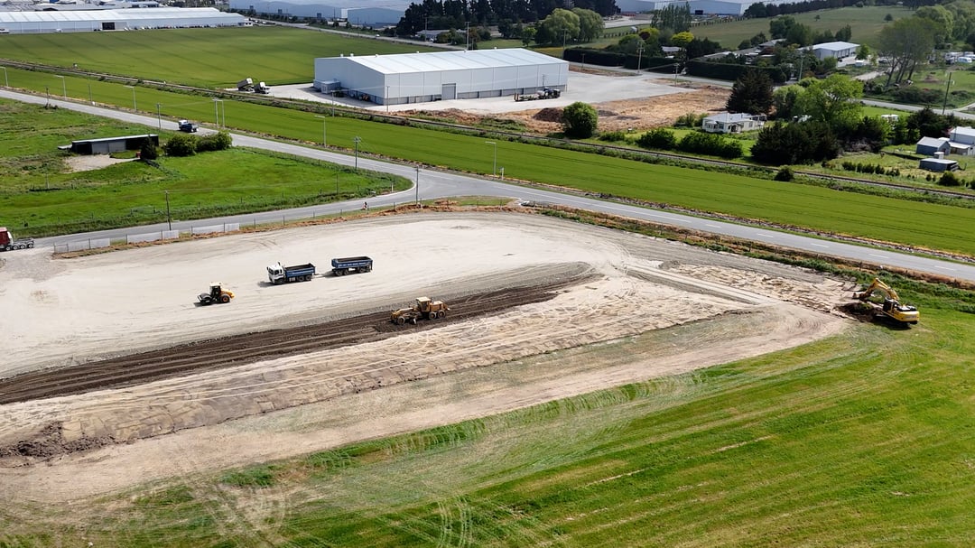 Commercial Building Construction on Good Ground