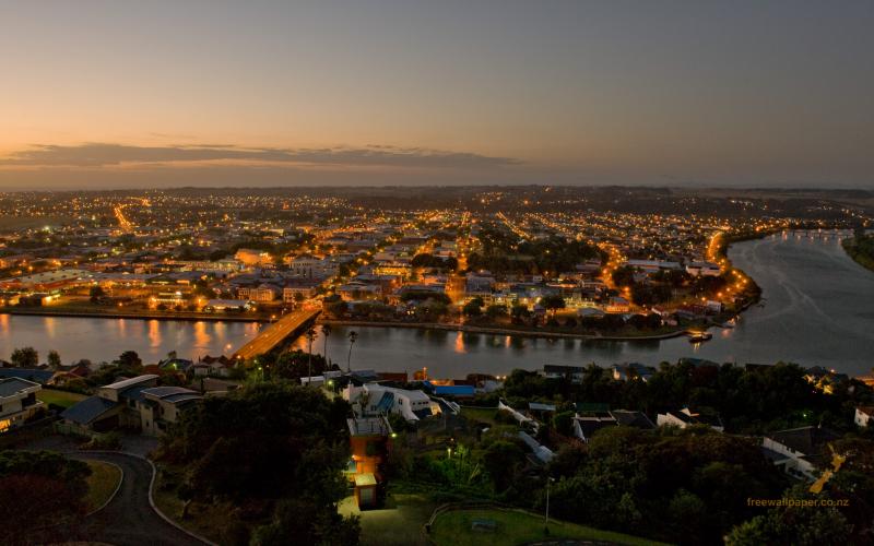 Whanganui at twlight