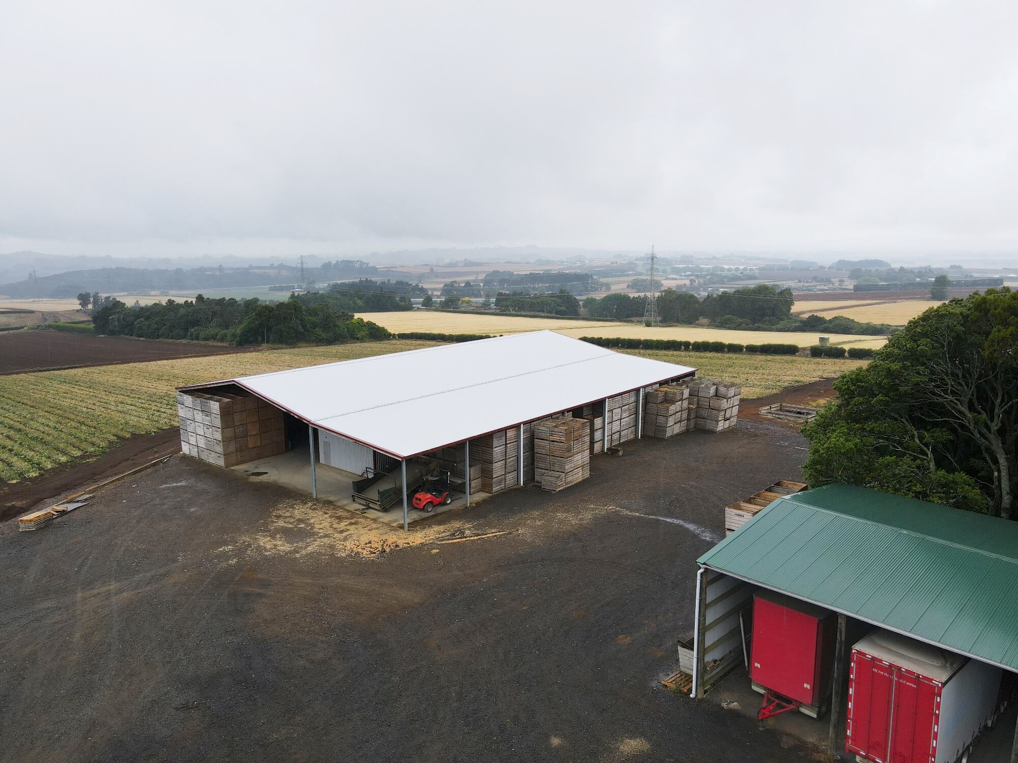 Industrial produce storage