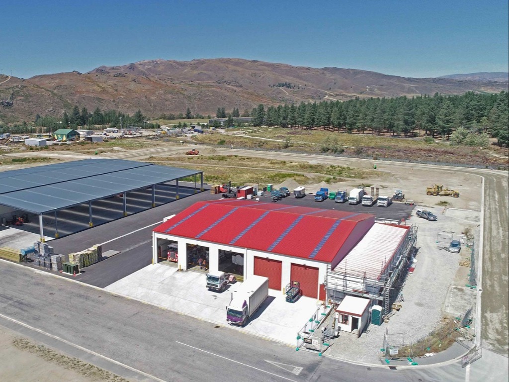 Industrial workshop building