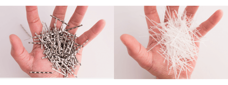 Reinforced concrete fibres