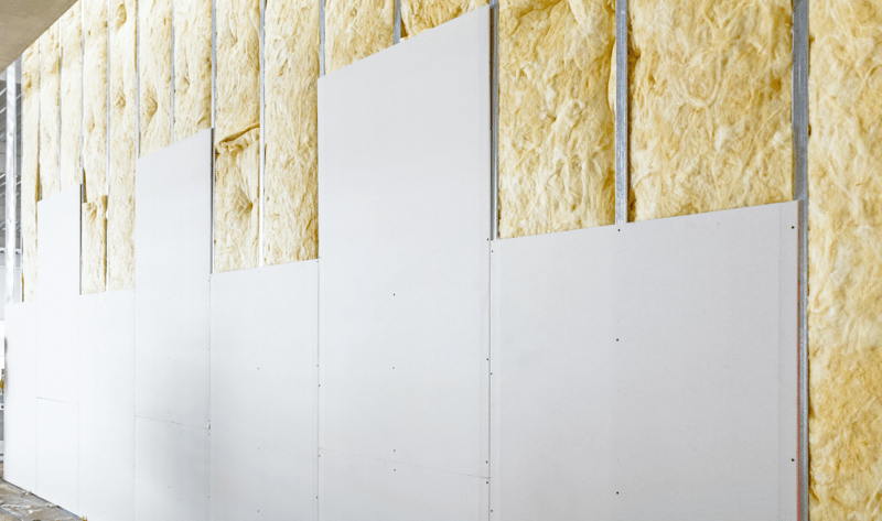 insulating with pink batts