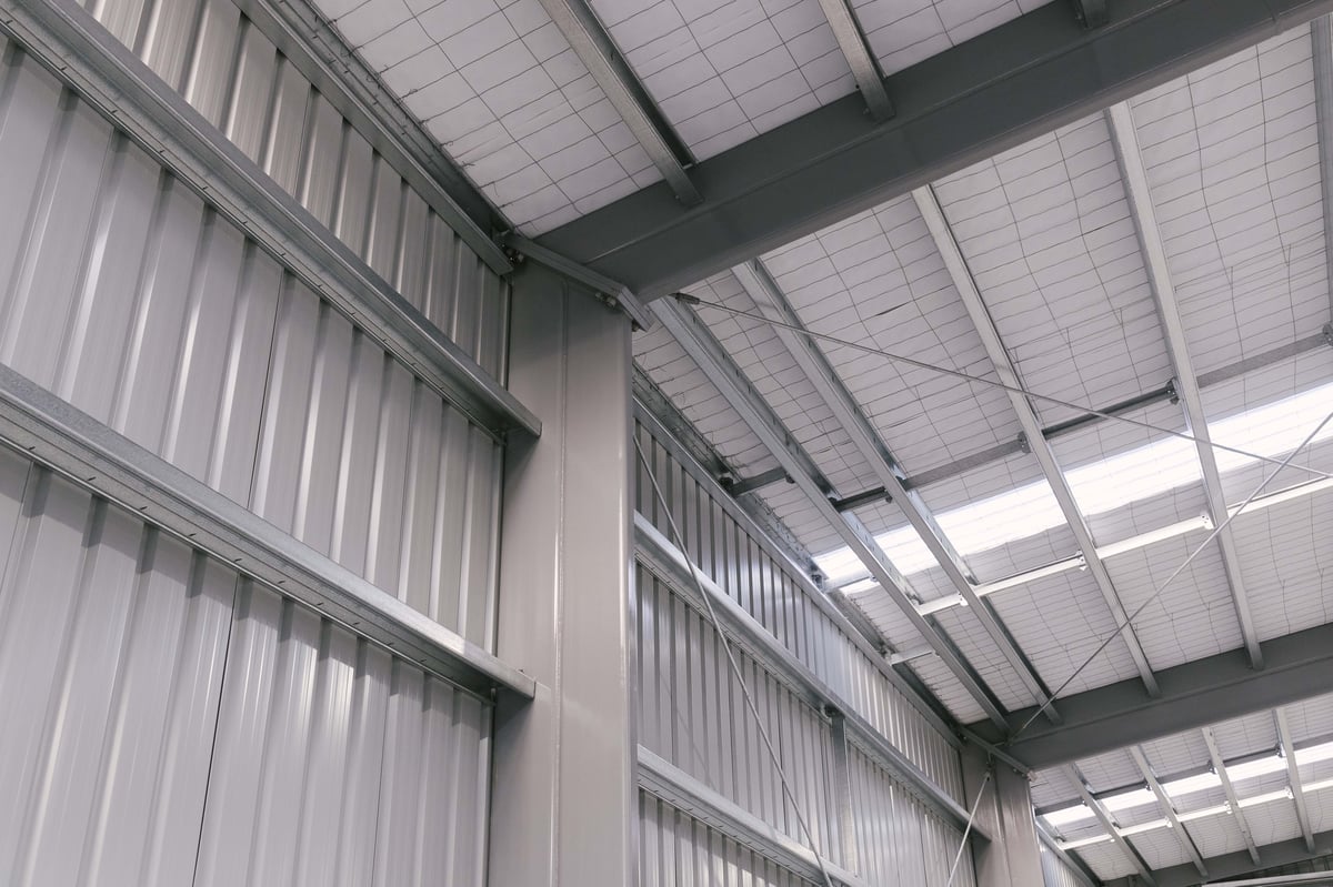Corrosion protection for industrial buildings