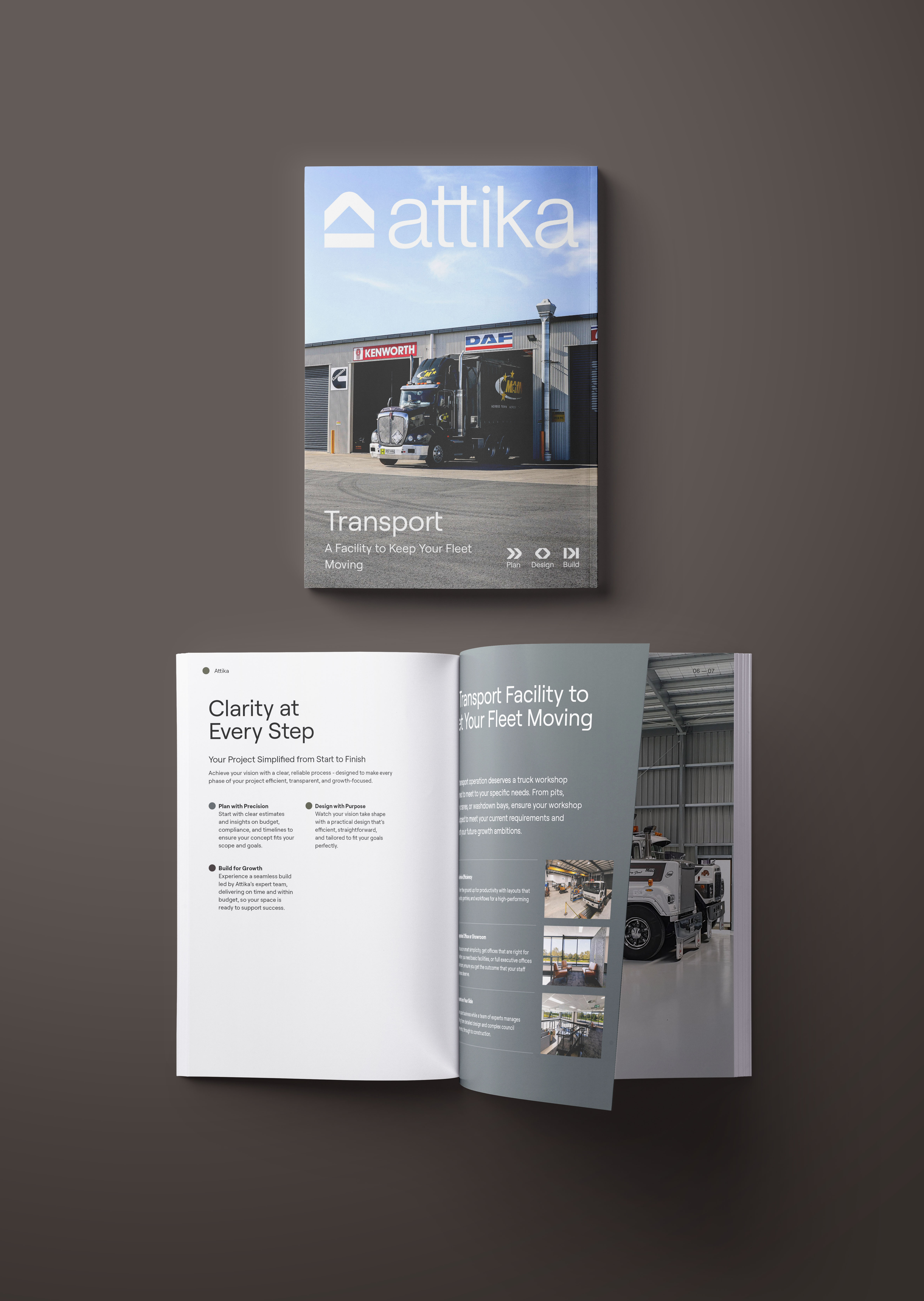 Transport Brochure Email Mock Ups