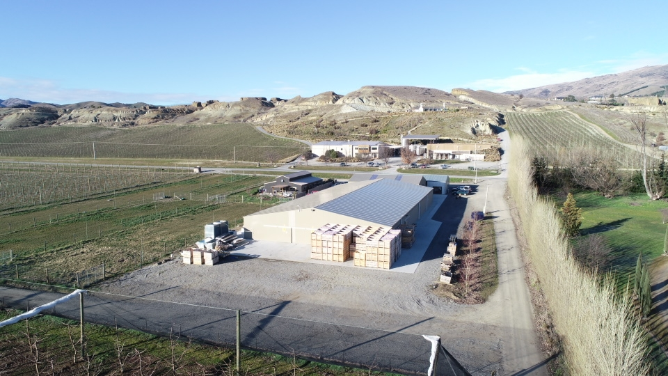 Industrial agricultural building for Brendan Hamilton